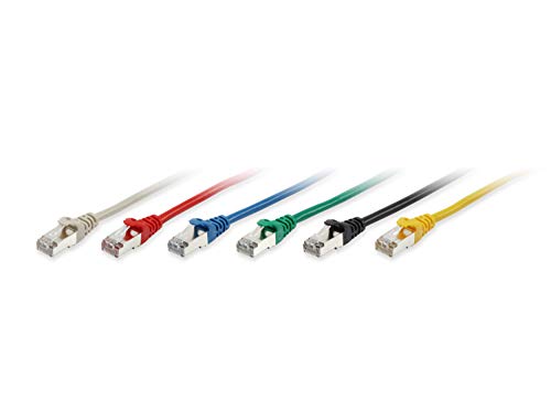 Equip Patchkabel RJ45 S/FTP Cat6 (SSTP) PIMF HF Polybeutel 2,00 m Gelb von Equip