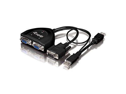 Equip Splitter 2-Port VGA 450MHz Schwarz von Equip