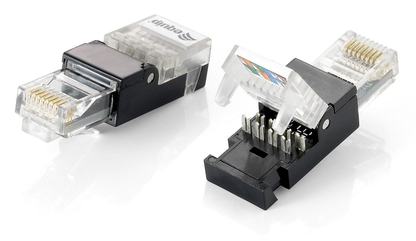 Equip Steckverbinder Equip RJ45 Cat6 2Stk ungeschirmt werkzeuglos Computer-Kabel Equip Steckverbinder Equip RJ45 Cat6 2Stk ungeschirmt werkzeuglos Computer-Kabel von Equip