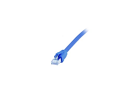 Equip - Twisted-Pair-Kabel (Kat. 8.1, S/FTP, 2 RJ45-Anschlüsse, 3 m), Farbe Blau von Equip