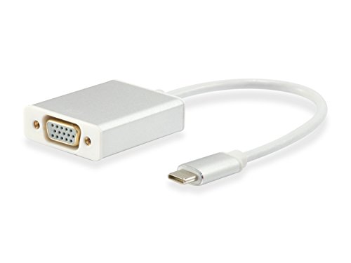 Equip USB Typ C Stecker auf HD15 VGA Buchse Adapter 0.15m von Equip