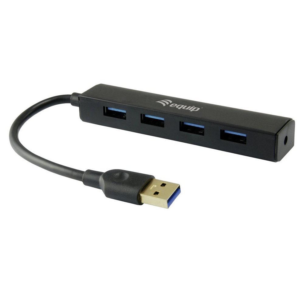 Equip USB-Verteiler Equip 4 Port USB 3.0-Hub Schwarz Equip USB-Verteiler Equip 4 Port USB 3.0-Hub Schwarz von Equip