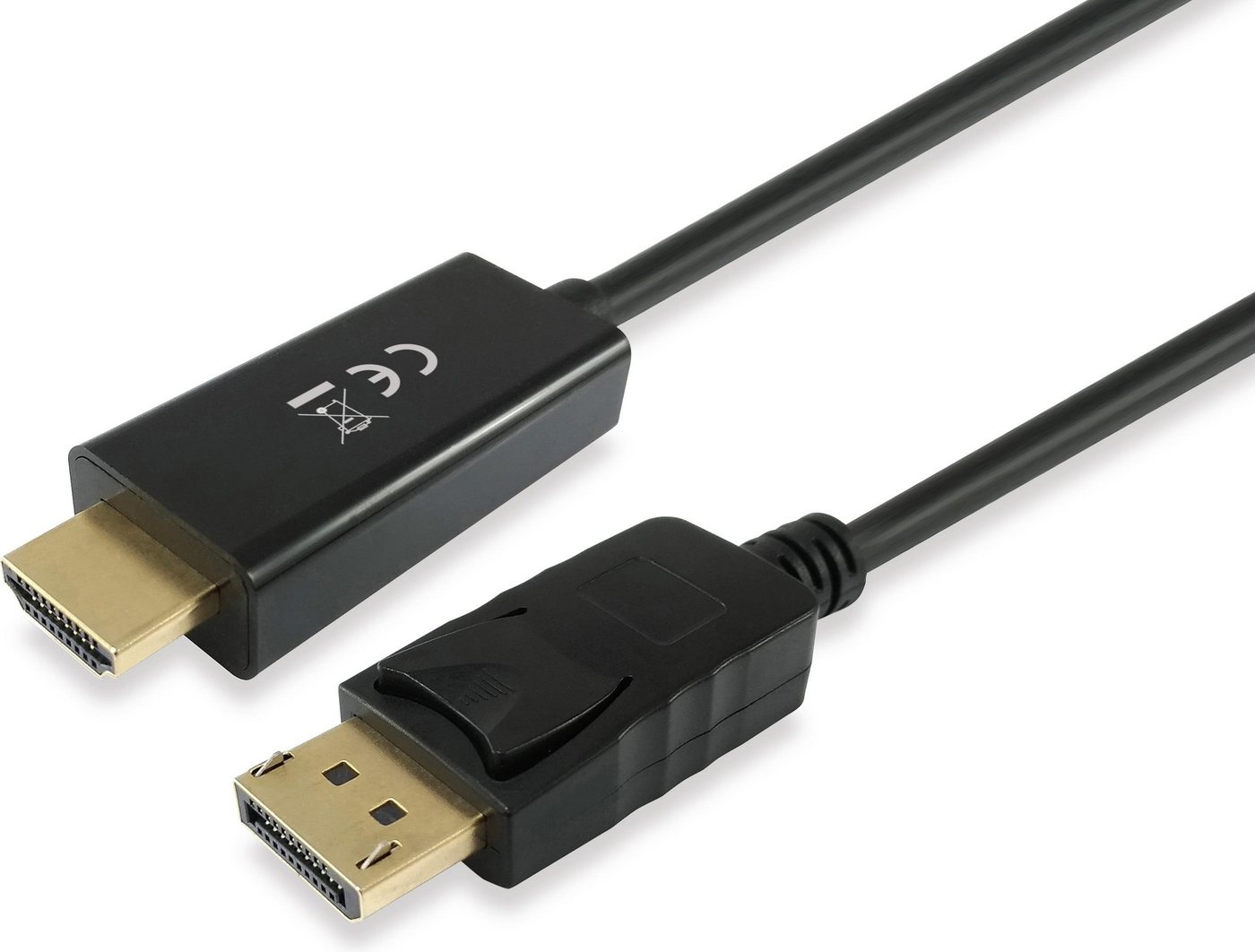 Equip equip Display Port 1.2 -> HDMI Kabel 4K/30Hz St/St 2.0m HDMI-Kabel, HDMI, DisplayPort Equip equip Display Port 1.2 -> HDMI Kabel 4K/30Hz St/St 2.0m HDMI-Kabel, HDMI, DisplayPort von Equip