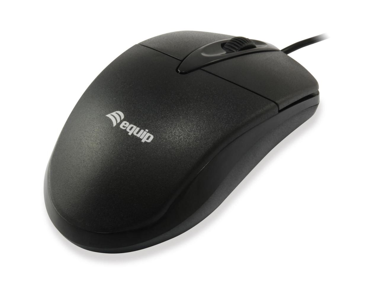 Equip kabelgebundene Maus - USB 2.0 - Schwarz Equip kabelgebundene Maus - USB 2.0 - Schwarz von Equip