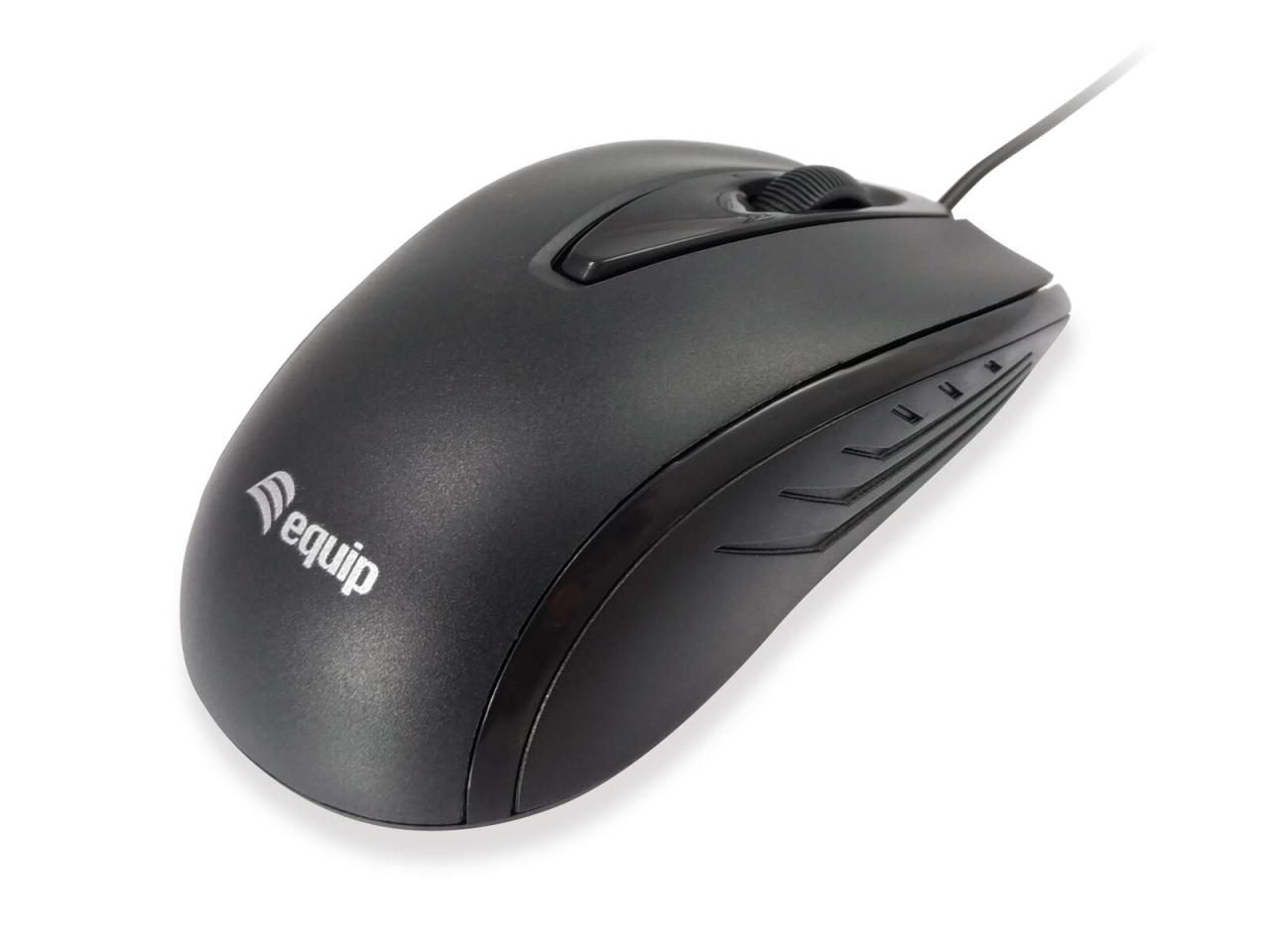 Equip kabelgebundene Maus - USB 2.0 - schwarz Equip kabelgebundene Maus - USB 2.0 - schwarz von Equip