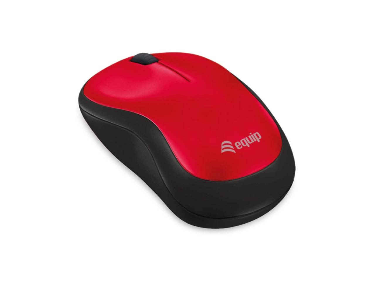 Equip kabellose Komfort-Maus, rot Equip kabellose Komfort-Maus, rot von Equip