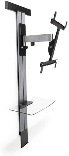 Säule + Wandhalterung mit Versatz für 30 "bis 65" Bildschirm - 048440 - erard von Erard