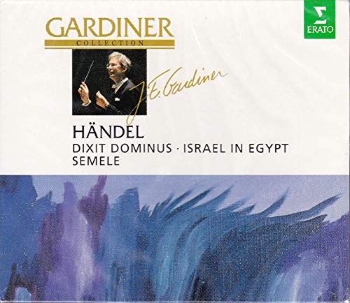 Händel: Dixit Dominus / Coronation Anthem No. 1 / Isreal in Egypt / The Ways of Zion / Semele (Gardiner Collection 5 CDs) von Erato (Warner)