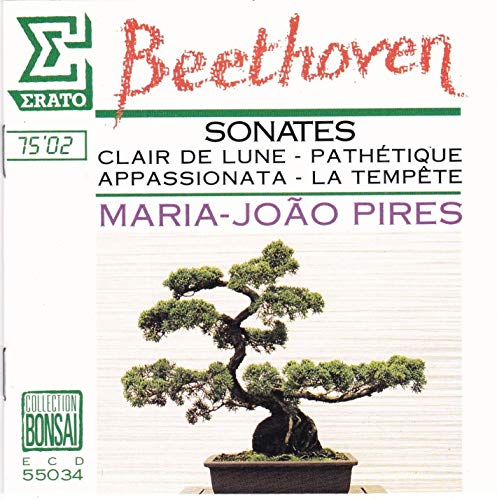 1-CD BEETHOVEN - SONATAS - MARIA-JOAO PIRES von Erato