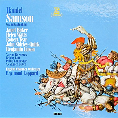 Händel: Samson (Gesamtaufnahme) [Vinyl Schallplatte] [4 LP Box-Set] von Erato