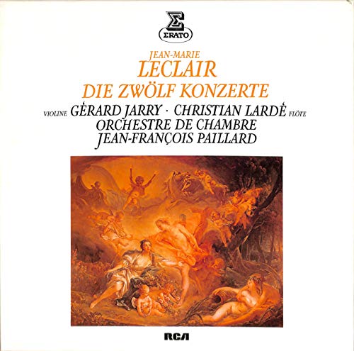 Jean-Marie-Leclair: Die Zwölf Konzerte; Konzerte für Violineund Streichorchester - ZL 30692 - Vinyl Box von Erato