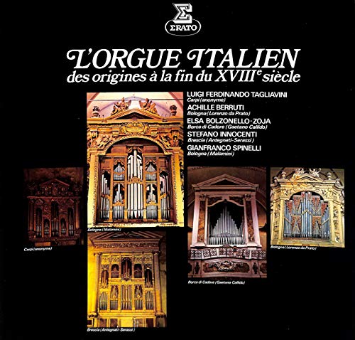 L´Orgue Italien des origines à la fin du XVIII siecle - ERA 9173 - Vinyl Box von Erato