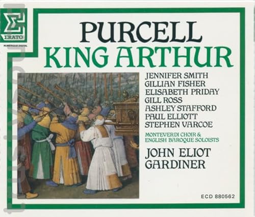 Purcell : King Arthur 1985 CD Jennifer Smith, Gillian Fish... CD Purcell : King Arthur 1985 CD Jennifer Smith, Gillian Fish... CD von Erato