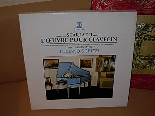 Scarlatti / L'oeuvre pour clavecin / Sgrizzi vol 2 (coffret 4 vinyles LP) von Erato