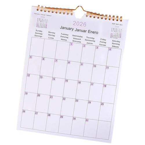 Erconsso 2025 Wandkalender, 2025 Kalenderwand,Monatlicher Wandkalender 2025 - Mehrsprachige Coil Planer Agenda Organisator Planung für Home Office School Klassenzimmer Küchen Schlafzimmer Erconsso 2025 Wandkalender, 2025 Kalenderwand,Monatlicher Wandkalender 2025 - Mehrsprachige Coil Planer Agenda Organisator Planung für Home Office School Klassenzimmer Küchen Schlafzimmer von Erconsso