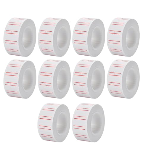 Erconsso Preis -Tag -Aufkleber, Preisetiketten für den Einzelhandel,10 Rolls Etiketten Aufkleber Papier - Markieren von Zubehör für Einzelhandelsgeschäfte am Arbeitsplatz, Erconsso Preis -Tag -Aufkleber, Preisetiketten für den Einzelhandel,10 Rolls Etiketten Aufkleber Papier - Markieren von Zubehör für Einzelhandelsgeschäfte am Arbeitsplatz, von Erconsso