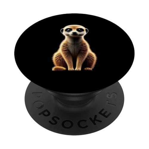 Erdmännchen Erdmännchen Liebhaber Süß Tierliebhaber PopSockets Klebender PopGrip Erdmännchen Erdmännchen Liebhaber Süß Tierliebhaber PopSockets Klebender PopGrip von Erdmännchen Surikate Tierliebhaber Mangusten