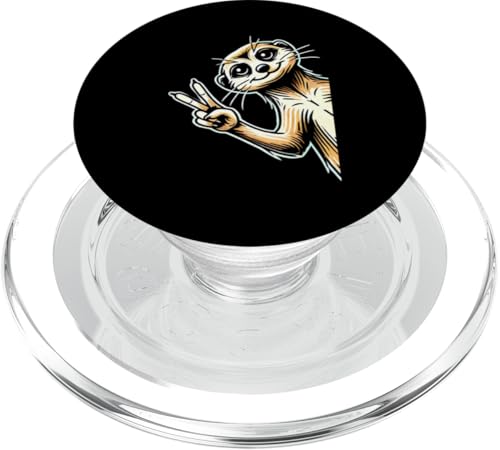 Erdmännchen Erdmännchen Liebhaber Süß Tierliebhaber PopSockets PopGrip für MagSafe Erdmännchen Erdmännchen Liebhaber Süß Tierliebhaber PopSockets PopGrip für MagSafe von Erdmännchen Surikate Tierliebhaber Mangusten