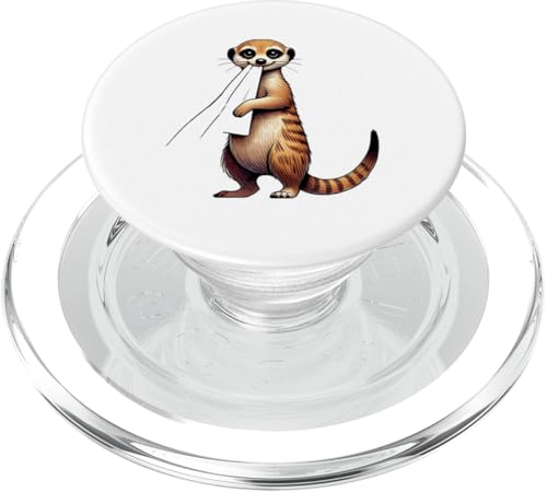 Erdmännchen Erdmännchen Liebhaber Süß Tierliebhaber PopSockets PopGrip für MagSafe Erdmännchen Erdmännchen Liebhaber Süß Tierliebhaber PopSockets PopGrip für MagSafe von Erdmännchen Surikate Tierliebhaber Mangusten