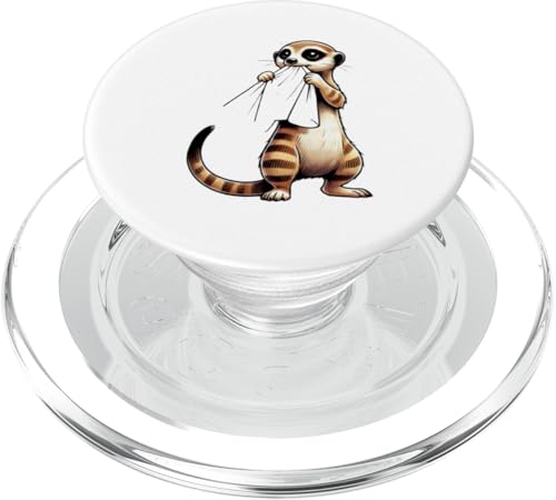 Erdmännchen Erdmännchen Liebhaber Süß Tierliebhaber PopSockets PopGrip für MagSafe von Erdmännchen Surikate Tierliebhaber Mangusten