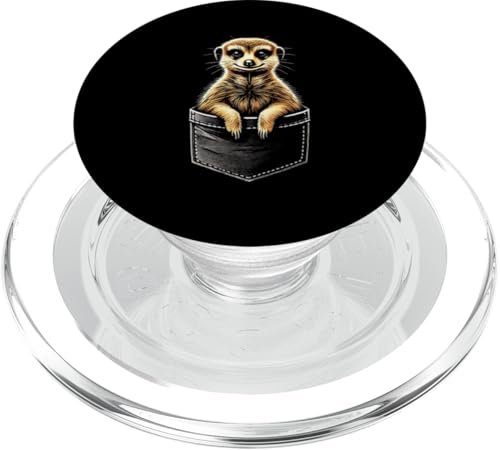Erdmännchen Erdmännchen Liebhaber Süß Tierliebhaber PopSockets PopGrip für MagSafe Erdmännchen Erdmännchen Liebhaber Süß Tierliebhaber PopSockets PopGrip für MagSafe von Erdmännchen Surikate Tierliebhaber Mangusten