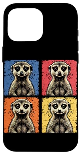 Erdmännchen Erdmännchen Liebhaber Süß Tierliebhaber Retro Hülle für iPhone 16 Pro Max Erdmännchen Erdmännchen Liebhaber Süß Tierliebhaber Retro Hülle für iPhone 16 Pro Max von Erdmännchen Surikate Tierliebhaber Mangusten