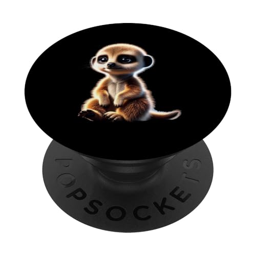 Erdmännchen Erdmännchen Liebhaber Süß Tierliebhaber Retro PopSockets Klebender PopGrip Erdmännchen Erdmännchen Liebhaber Süß Tierliebhaber Retro PopSockets Klebender PopGrip von Erdmännchen Surikate Tierliebhaber Mangusten