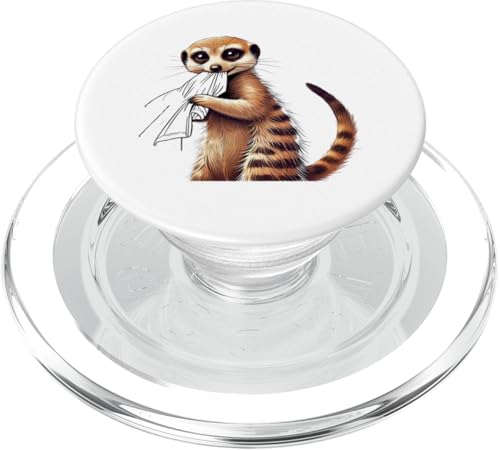 Erdmännchen Erdmännchen Liebhaber Süß Tierliebhaber Retro PopSockets PopGrip für MagSafe Erdmännchen Erdmännchen Liebhaber Süß Tierliebhaber Retro PopSockets PopGrip für MagSafe von Erdmännchen Surikate Tierliebhaber Mangusten