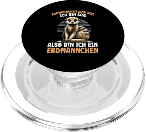 Erdmännchen Sind Süß Ich Bin Süß Also Ich Bin Erdmännchen PopSockets PopGrip für MagSafe Erdmännchen Sind Süß Ich Bin Süß Also Ich Bin Erdmännchen PopSockets PopGrip für MagSafe von Erdmännchen Surikate Tierliebhaber Mangusten