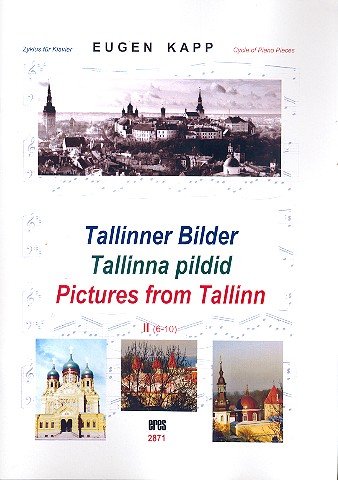 Tallinner Bilder Band 2 (+CD): für Klavier von Eres Verlag Horst Schubert