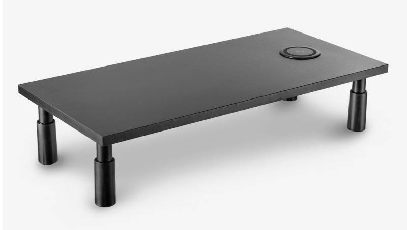 Ergolutions Monitorerhöhung mit integriertem Qi Ladegerät Monitor-Halterung von Ergolutions
