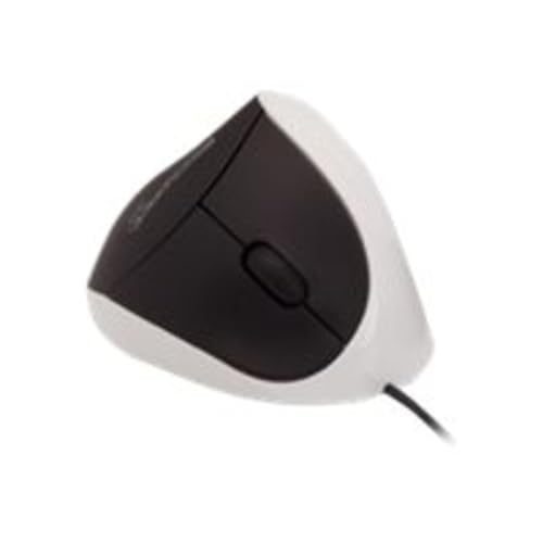 Ergomice EM011-S USB Comfi Ergonomische Maus, Weiß von Ergomice