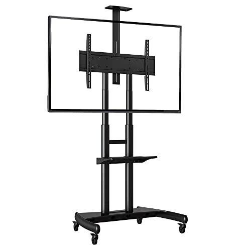 Ergosolid Ständer Standfuss Universal Mobil Wagen Fernsehständer Schwenkbar Standfuß mit Höhenverstellbar Ultra Stabil Halterung Fernsehtisch AVA1800 55-80 Zoll schwarz Ergosolid Ständer Standfuss Universal Mobil Wagen Fernsehständer Schwenkbar Standfuß mit Höhenverstellbar Ultra Stabil Halterung Fernsehtisch AVA1800 55-80 Zoll schwarz von Ergosolid