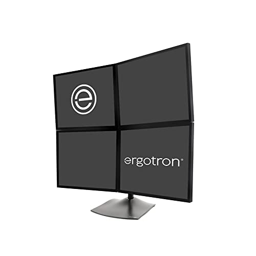 DS100 Standfuß für vier Monitore bis 24 Zoll, VESA von Ergotron