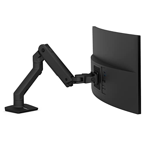 ERGOTRON HX Monitor Arm in Schwarz - Monitor Tischhalterung mit patentierter CF-Technologie für Bildschirme bis 42 Zoll, 29.2cm Höhenverstellung, VESA Standard und 10 Jahre Garantie ERGOTRON HX Monitor Arm in Schwarz - Monitor Tischhalterung mit patentierter CF-Technologie für Bildschirme bis 42 Zoll, 29.2cm Höhenverstellung, VESA Standard und 10 Jahre Garantie von Ergotron