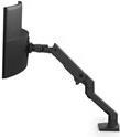 ERGOTRON HX Monitor Arm in Schwarz - Tischhalterung mit patentierter CF-Technologie für ultrawide Monitore bis 124,50cm (49) , 9,1- 19,1 kg, bis zu 1800R Wölbungsradius, VESA Standard (45-475-224) von Ergotron