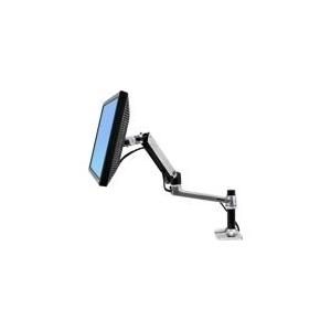 ERGOTRON LX Monitor Arm in Aluminium - Monitor Tischhalterung mit patentierter CF-Technologie für Bildschirme bis 86,40cm (34)  und 3,2-11,3 kg, VESA Standard, von Ergotron