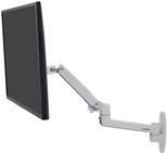 ERGOTRON LX Monitor Arm in Weiß - Monitor Wandhalterung mit patentierter CF-Technologie für Bildschirme bis 86,40cm (34)  und 3,2-11,3 kg, VESA Standard (45-243-216) von Ergotron