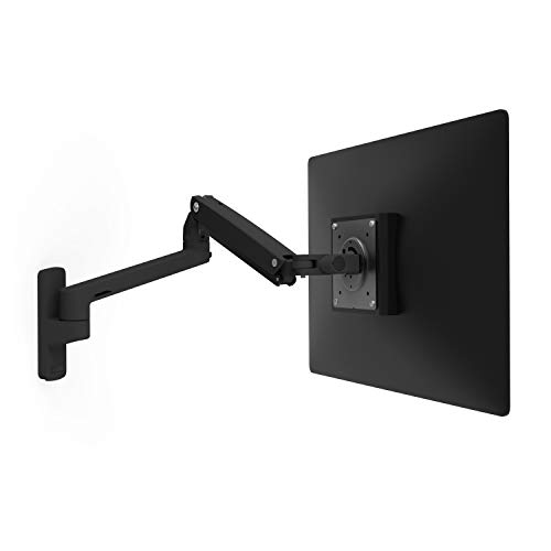 ERGOTRON MXV Monitor Arm in Schwarz - Wandhalterung mit patentierter CF-Technologie für Bildschirme bis ca. 34 Zoll BZW, 3,2-9,1kg, 33cm Höhenverstellung, VESA Standard, 10 Jahre Garantie ERGOTRON MXV Monitor Arm in Schwarz - Wandhalterung mit patentierter CF-Technologie für Bildschirme bis ca. 34 Zoll BZW, 3,2-9,1kg, 33cm Höhenverstellung, VESA Standard, 10 Jahre Garantie von Ergotron