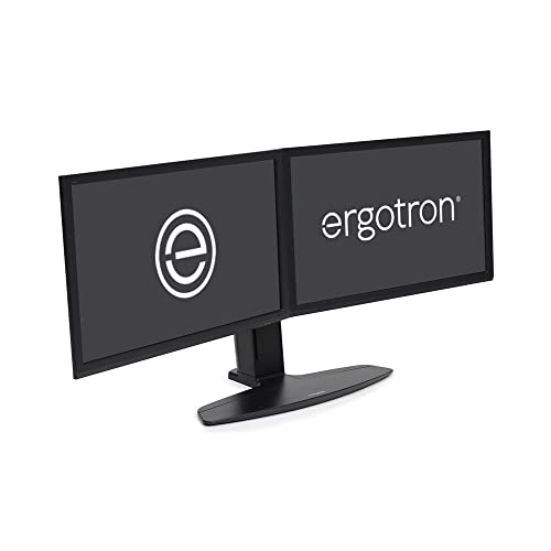 ERGOTRON Neo-Flex® Lift Stand Fuer Zwei Monitore bis 24 Zoll max.15,4kg. VESA 75x75mm 100x100mm von Ergotron