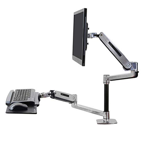 ERGOTRON WorkFit-LX Sitz-Steh-Tischmontagesystem LCD und Tastaturschwenkarm LCD bis 106cm 42Zoll 3,2-11,3kg. ERGOTRON WorkFit-LX Sitz-Steh-Tischmontagesystem LCD und Tastaturschwenkarm LCD bis 106cm 42Zoll 3,2-11,3kg. von Ergotron