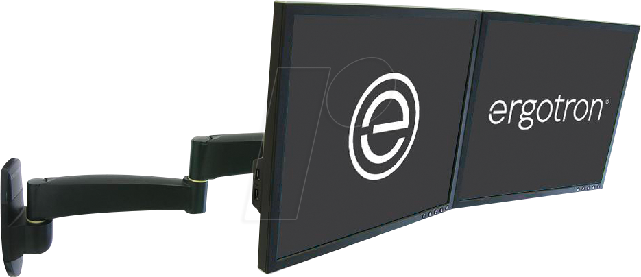 ET 45-231-200 - Ergotron Serie 200 Wandhalterung für 2 Monitore von Ergotron