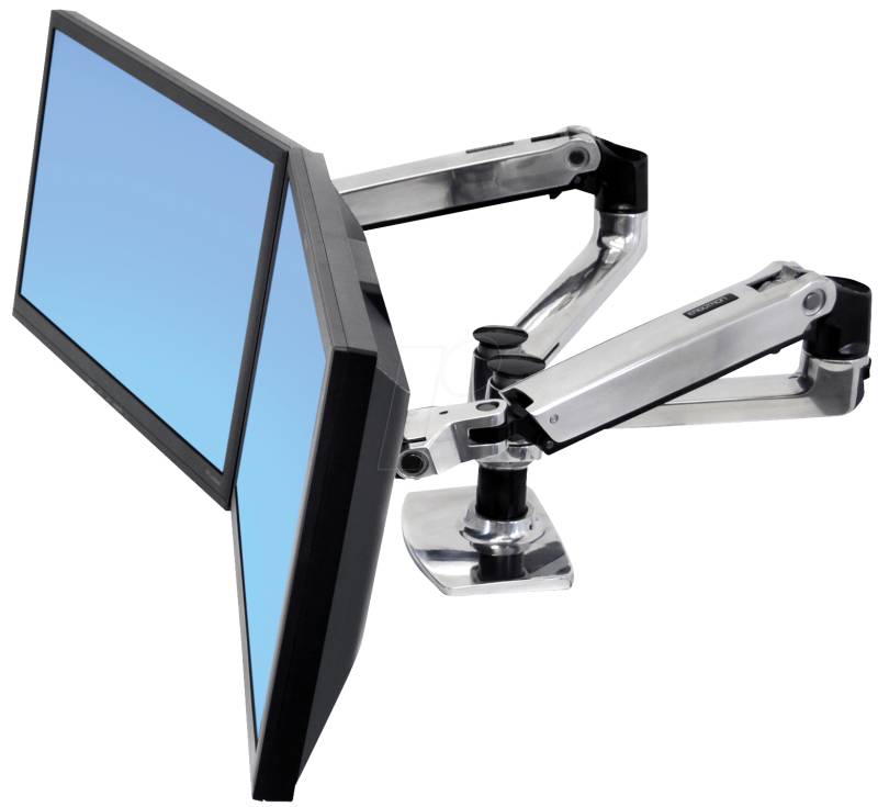 ET 45-245-026 - Monitor Halter, 2 Displays, Tischmontage von Ergotron