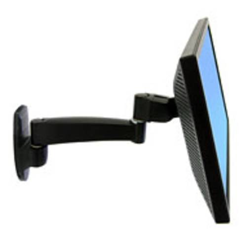 Ergotron 200 Series Wall Mount Arm 1fach Monitor-Wandhalterung 38,1cm (15 ) - 63,5cm (25 ) Schwar von Ergotron