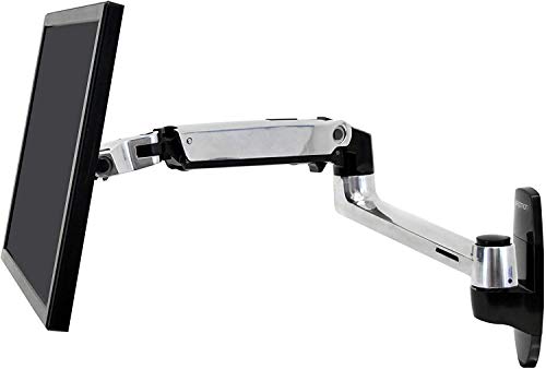 Ergotron 45-243-026 LX Wandhalterung für VESA kompatibel LCD Monitor Arm Halterung, Schwarz von Ergotron