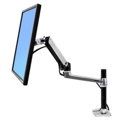 Ergotron 45-295-026 LX Desk Mount LCD Arm für Tischmontage, hohe Säule von Ergotron