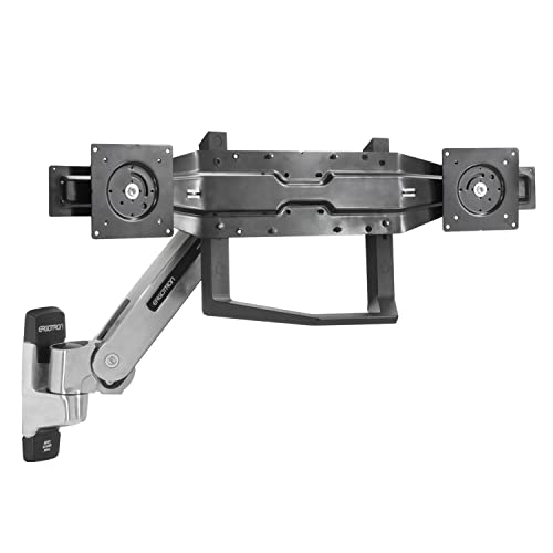 Ergotron 97-718-009 Dualmonitor und Griff-Kit für Interaktiver Arm von Ergotron