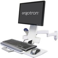Ergotron Combo Arm Serie 200 weiss fuer LCD bis 24 Zoll (45-230-216) von Ergotron