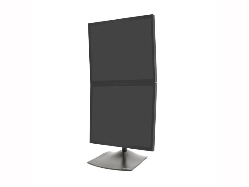 Ergotron DS100 Dual Monitor St?nder/Standfu? vertikal, schwarz (33-091-200) von Ergotron