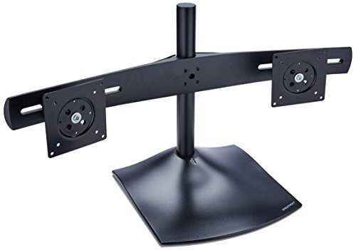 Ergotron DS100 Standfuß für 2x 61 cm (24 Zoll) Monitor, Schwarz von Ergotron